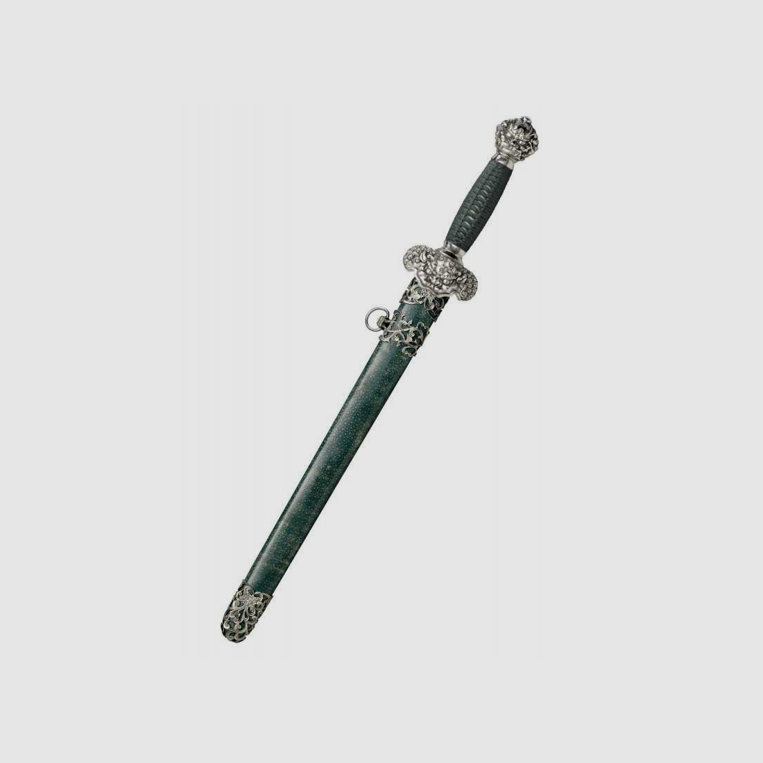 Cold Steel Jade Lion Dolch Damaststahl