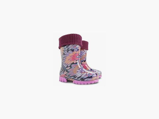 Botas para niños DEMAR TWISTER LUX PRINT FLOWERS