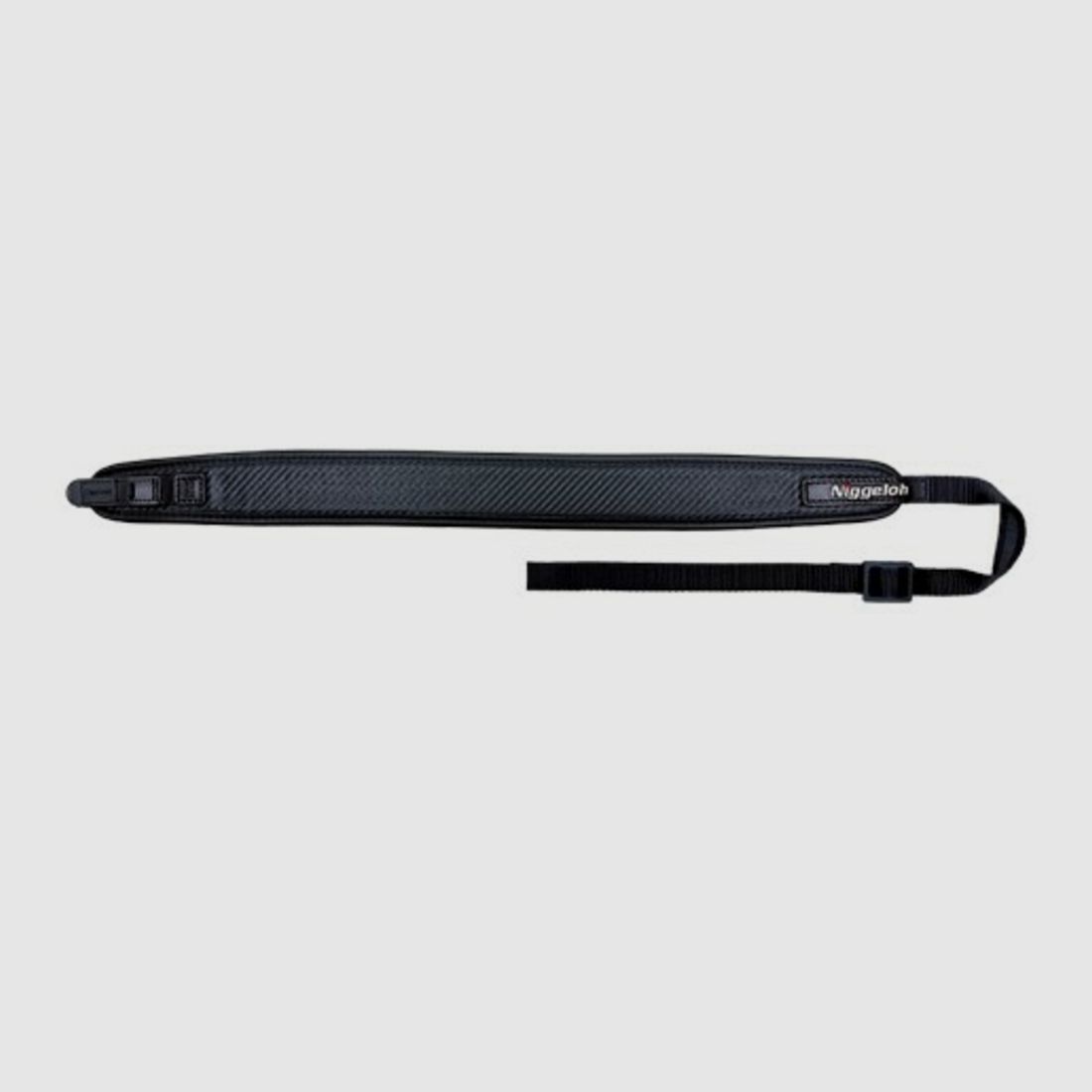 Correa portafusil apertura rápida piel carbono Universal, imagen 1 de 2
