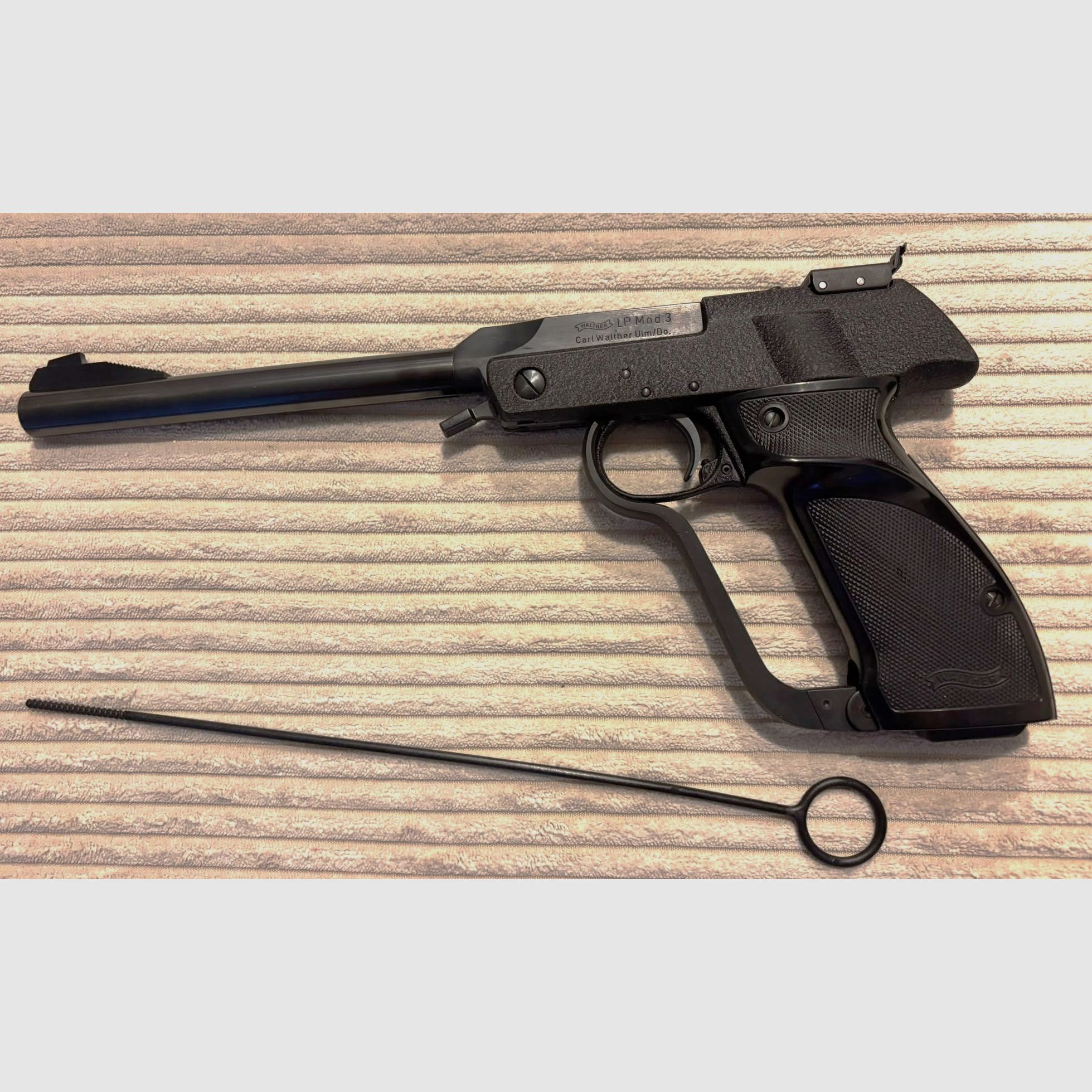 Walther LP3 aus 1983 nie geschossen !! Schaut aus wie aus dem Laden ECHTES Sammlerstück