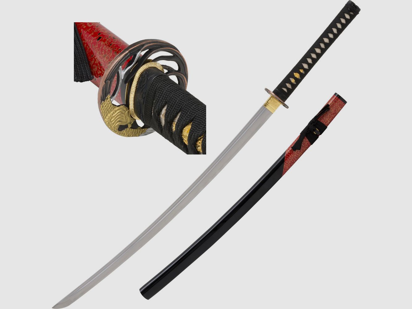 John Lee Katana Kujaku w komplecie z Saya