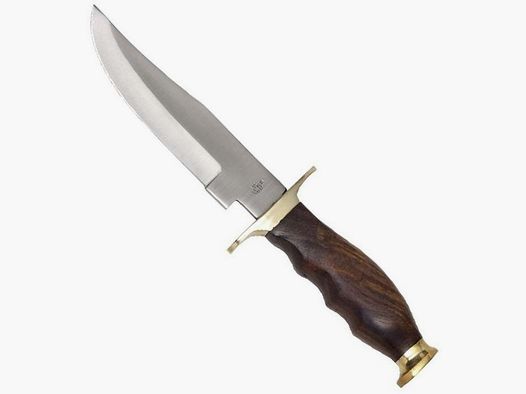 Travel knife wooden handle