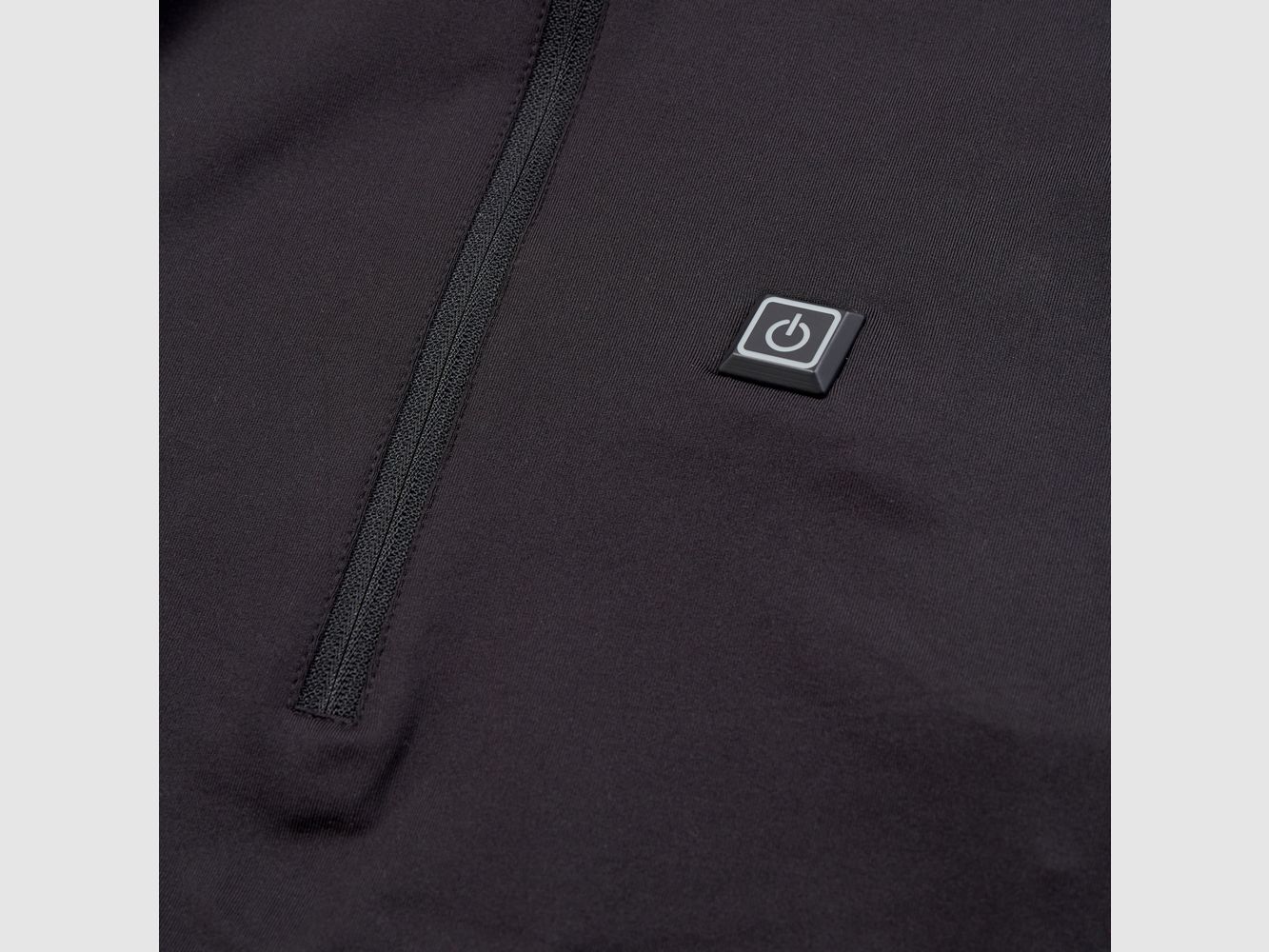 Deerhunter sous-maillot chauffant avec col zippé / Noir, image 7 sur 8