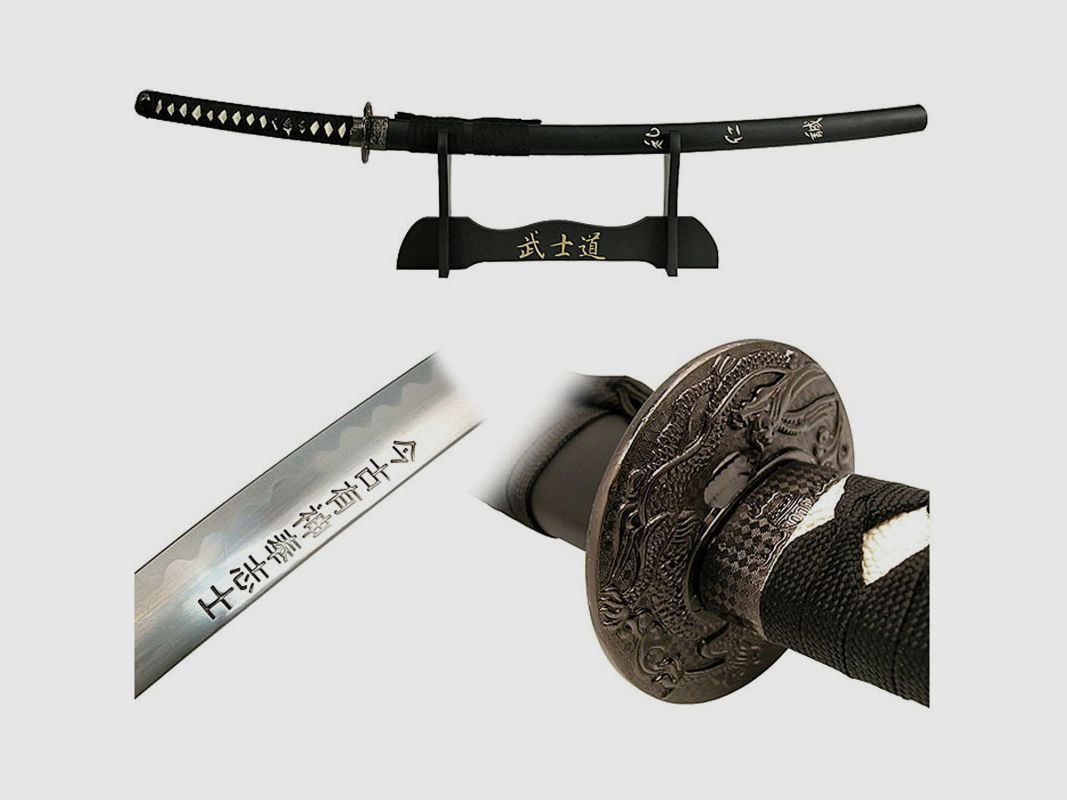 Katana Dernier Samouraï avec support d'épée
