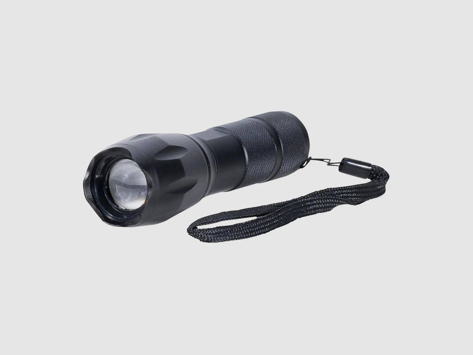 MFH Stablampe LED Deluxa Military Torch schwarz