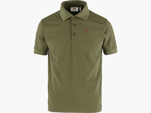 Camicia Pique FJÄLLRÄVEN Crowley M Verde Oliva Chiaro