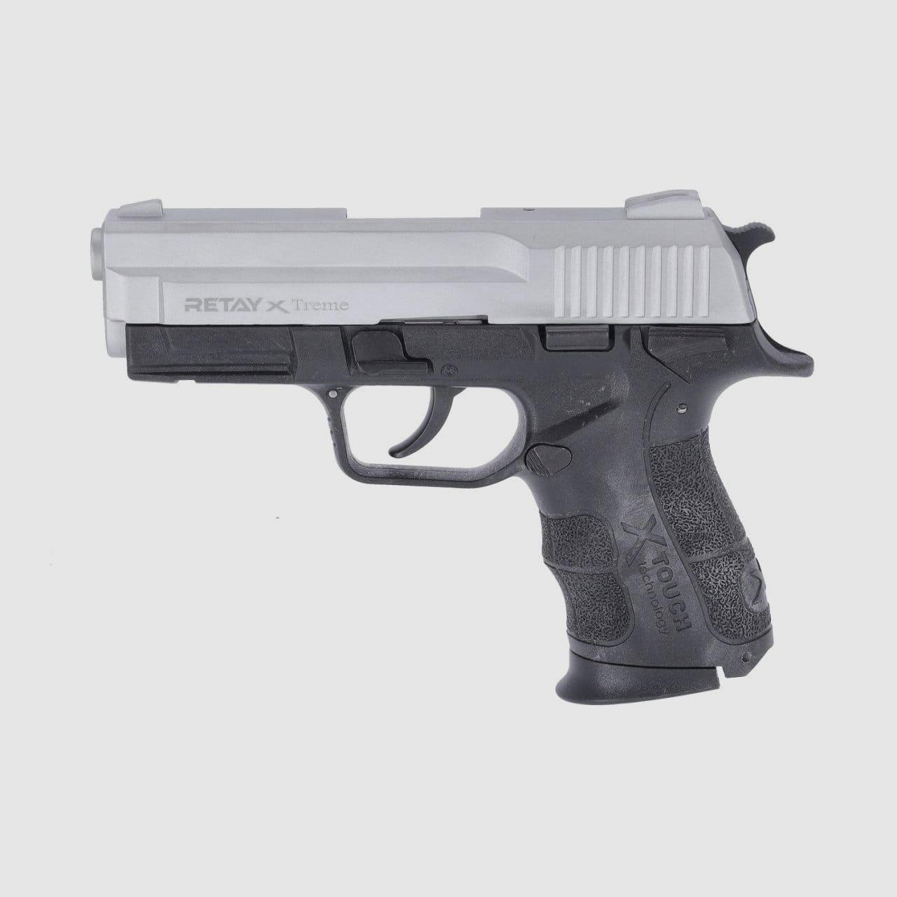 Retay X-Treme Blank Firing Pistol 9 mm P.A.K Nickel