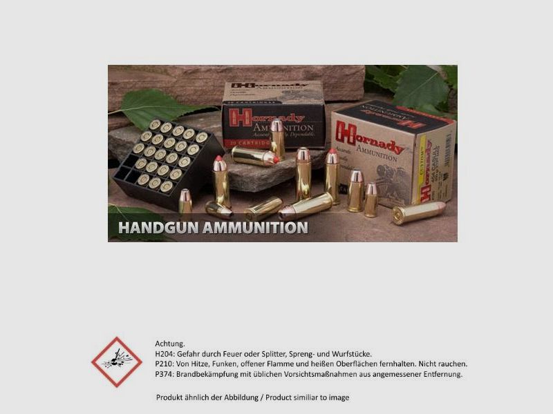 HORNADY Revolvermunition .357Mag JHP-XTP 25 Stk  158grs/10,2g