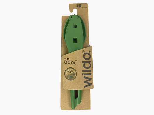 WILDO Campinggeschirr Cutlery Set Grün