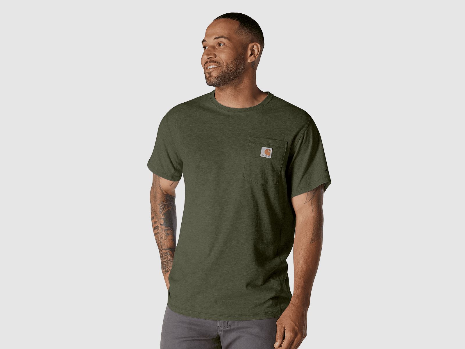 Carhartt Carhartt Force™ Relaxed T-Shirt Men Basil Heather 2XL