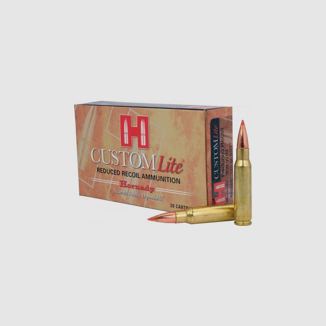 Hornady	 Custom Lite SST