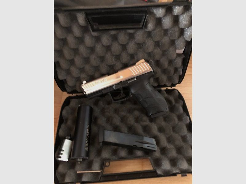 HK P30 Schalldämpfer Mfd und Zusatz Magazin