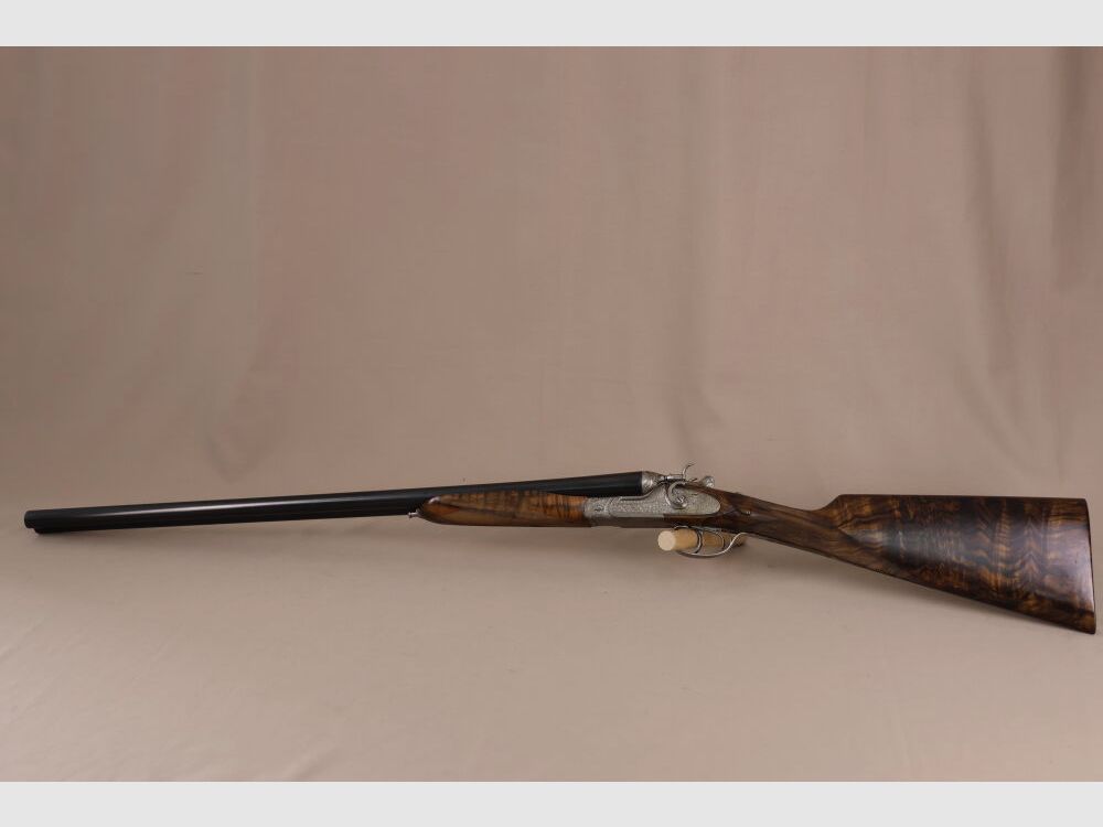 Armas Ego - Eibar Hahn - Dubbelgeweer // Zijslot // absoluut LUXE Hout