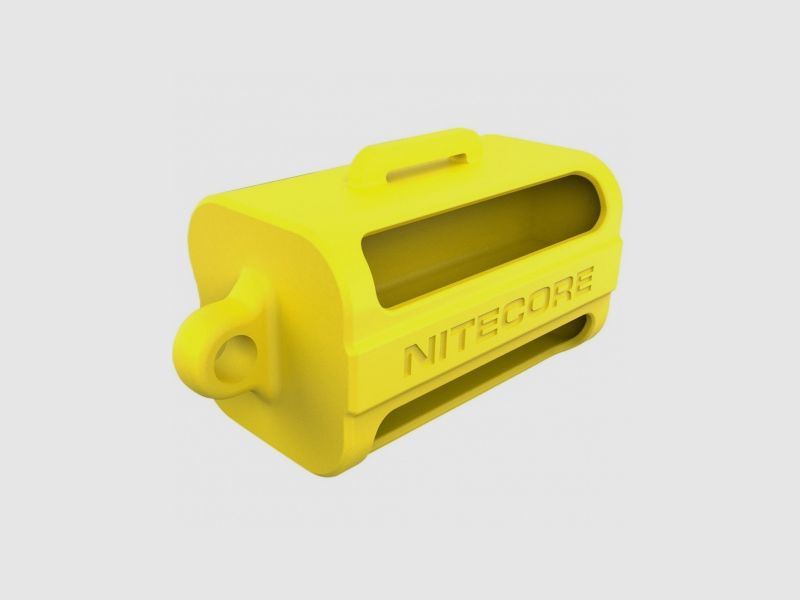 Nitecore-Batteriebehälter Gelb NBM40, Bild 1 von 6
