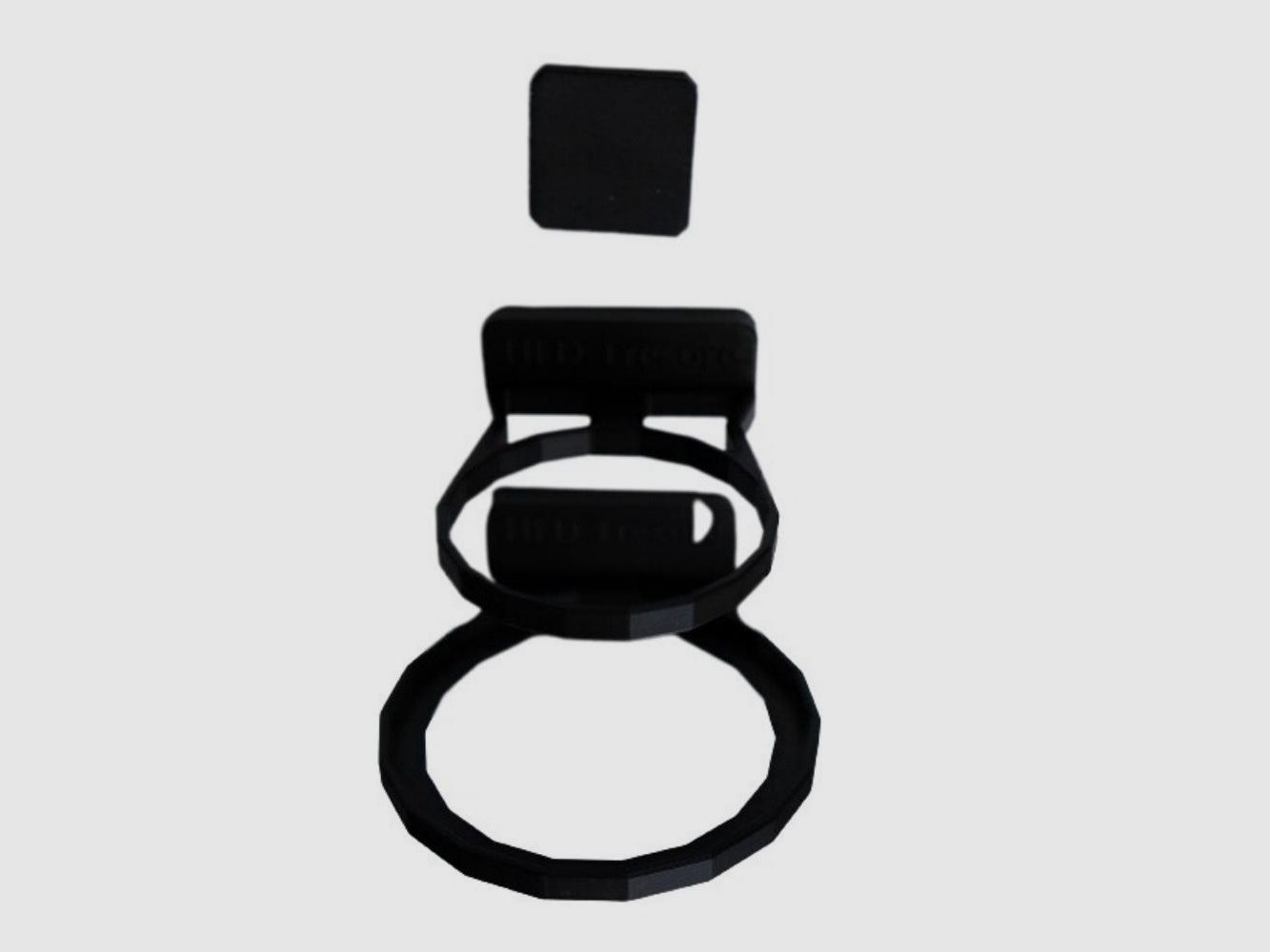 Nos supports magnétiques stables : ensemble de supports magnétiques de 3 pièces pour sécheurs de silencieux