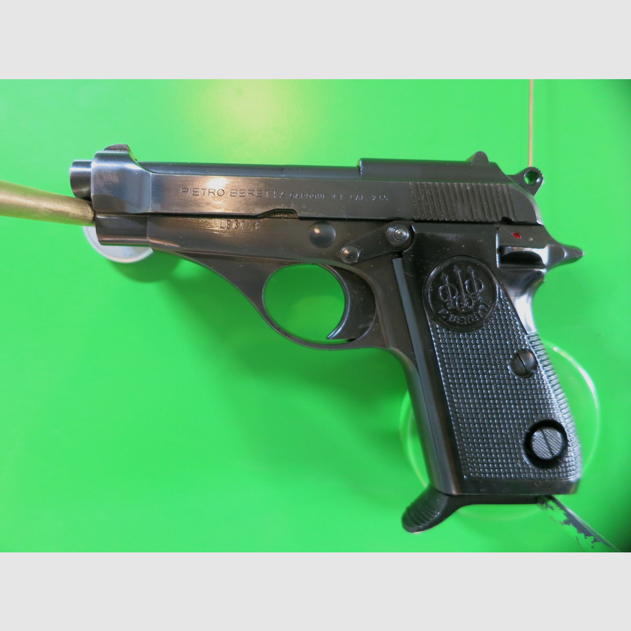Halbautomatische  Beretta Modell 70,  7,65 mm Br. + Holster      #10