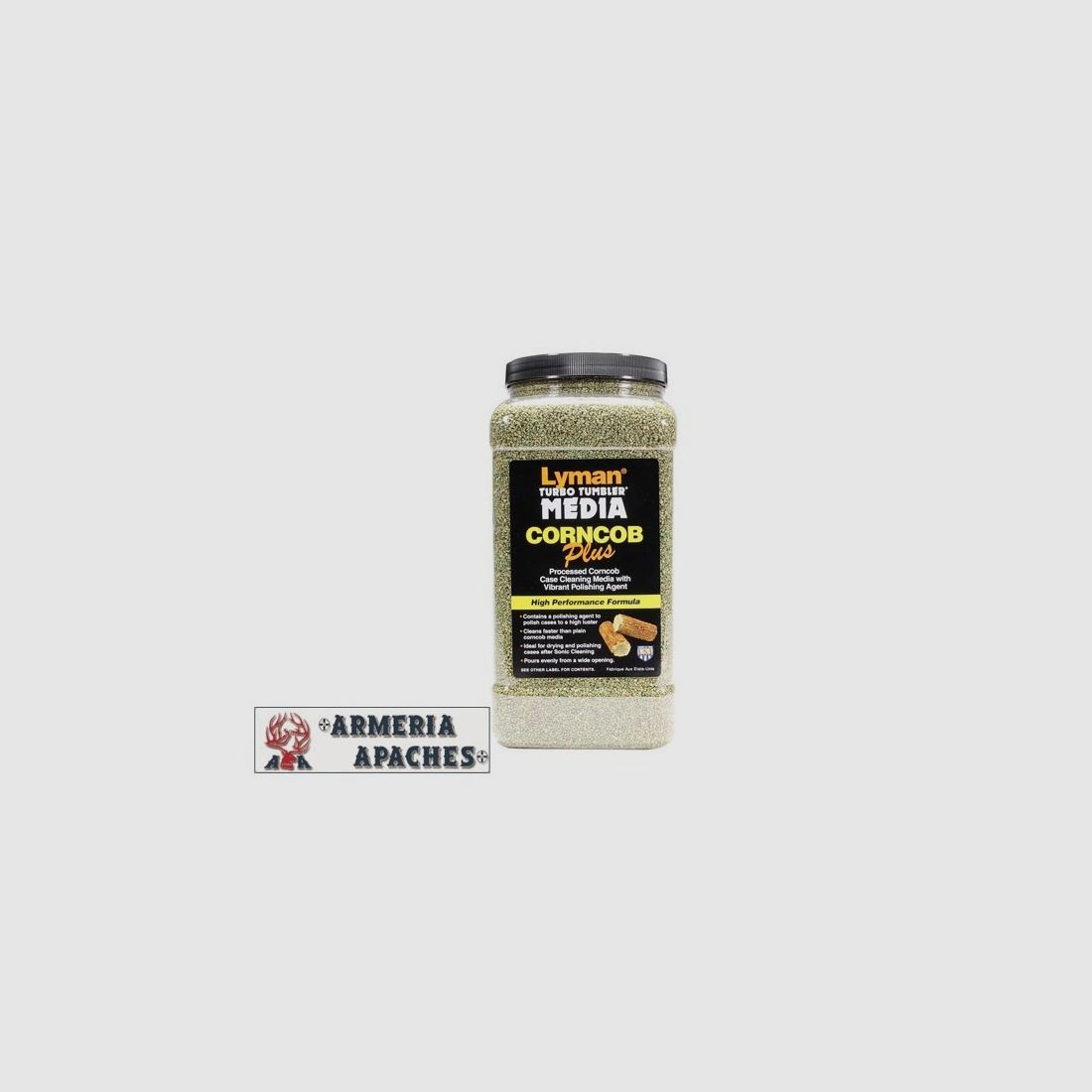 Lyman Granulado Corncob Plus Verde 4,5 lb, imagen 1 de 2