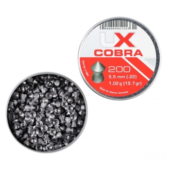 Umarex Cobra pointed ribbed diabolo pellets 5.5/200