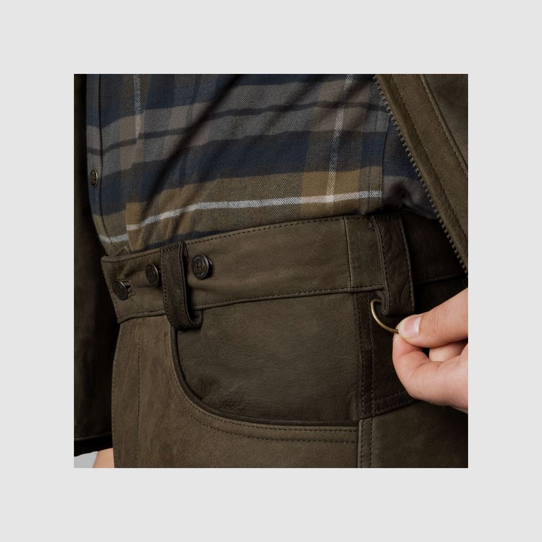 Härkila H-Pantalones de Cuero Pro Hunter, imagen 10 de 14