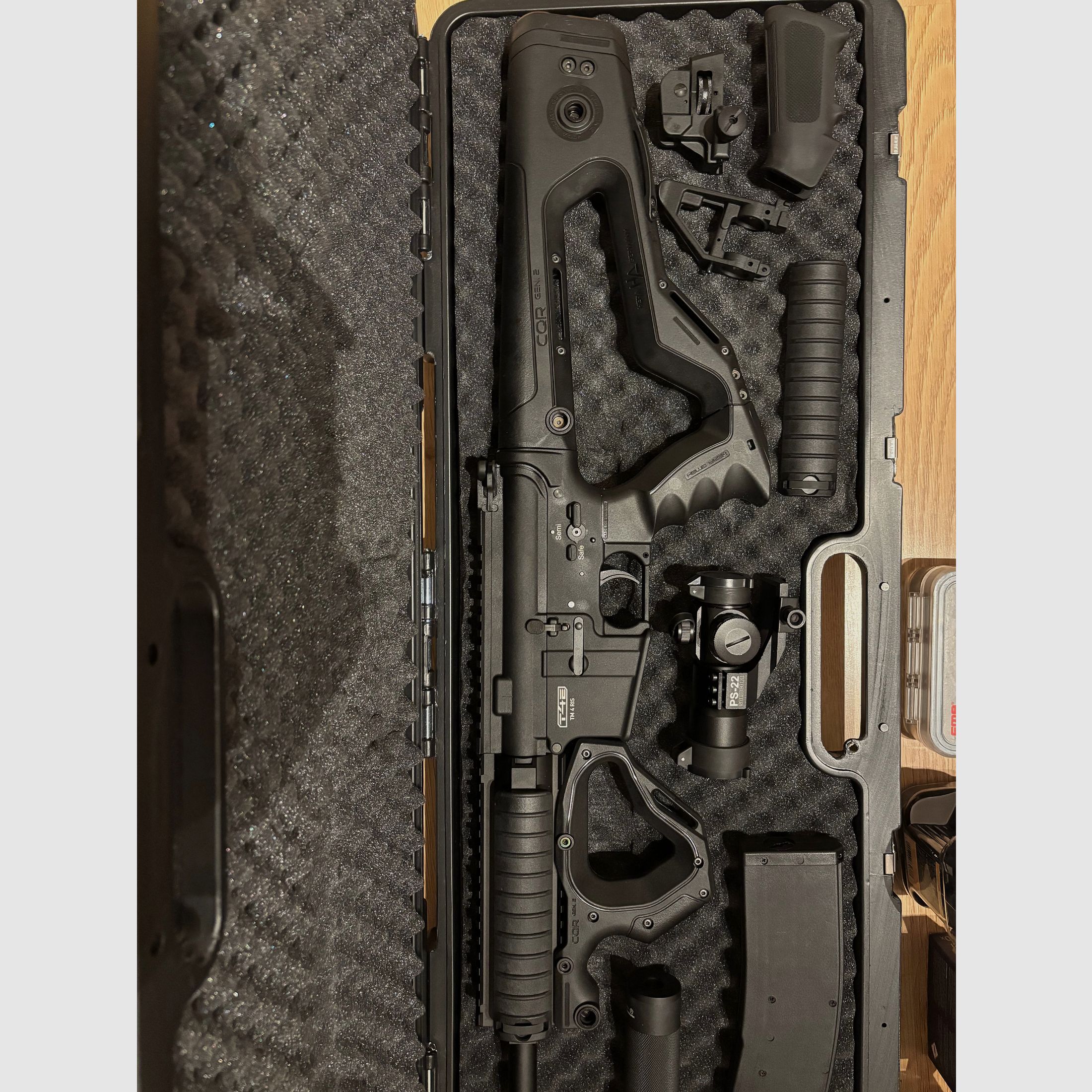 Umarex T4E TM4 RIS kal..43 incl. accessoires