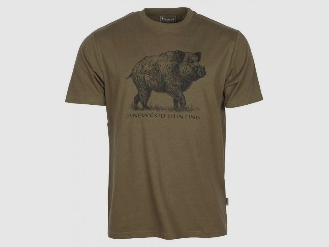 T-Shirt Wildschwein 5508 Pinewood Olive