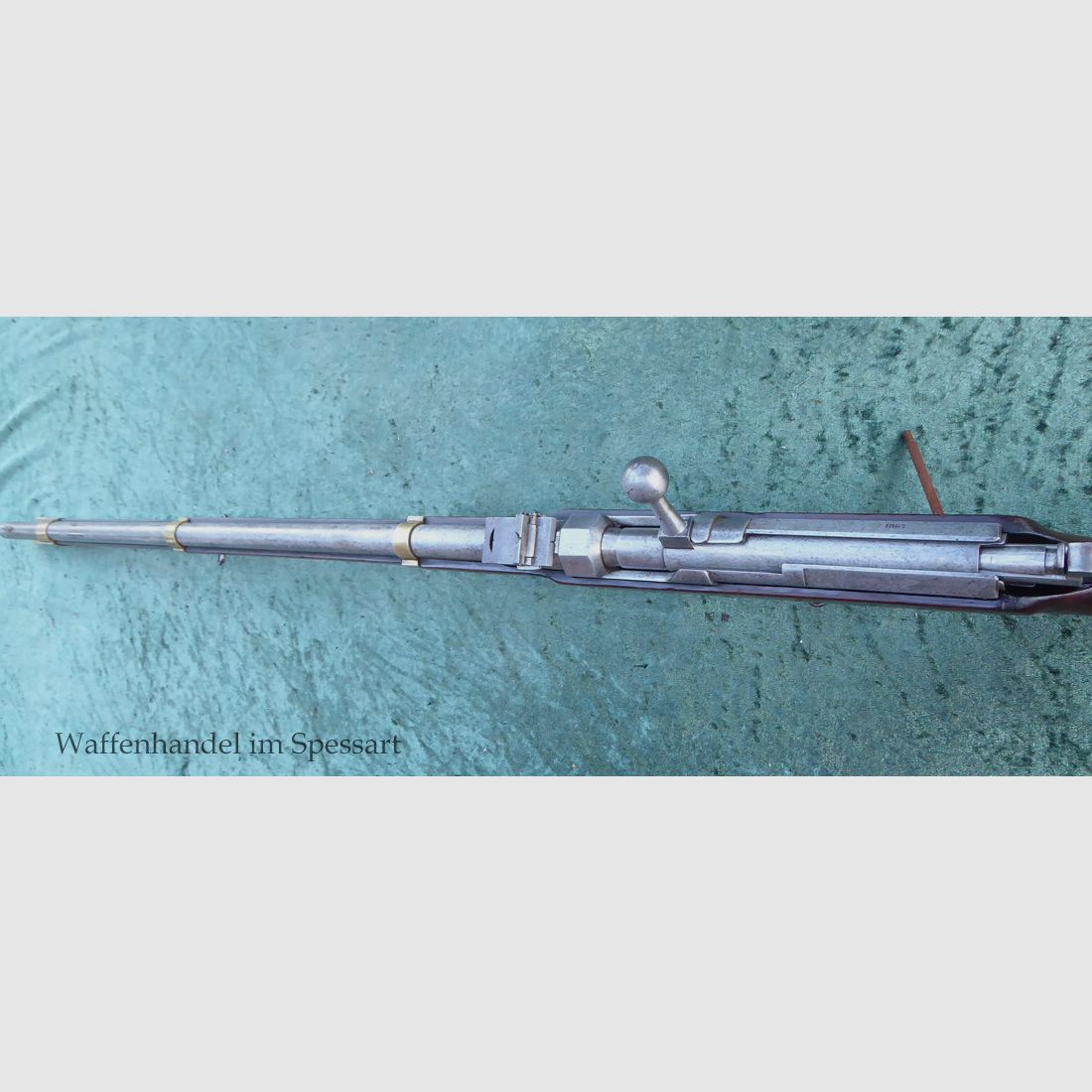 aguja de encendido fusil de infantería Mod.1862, Spandau de 1867.