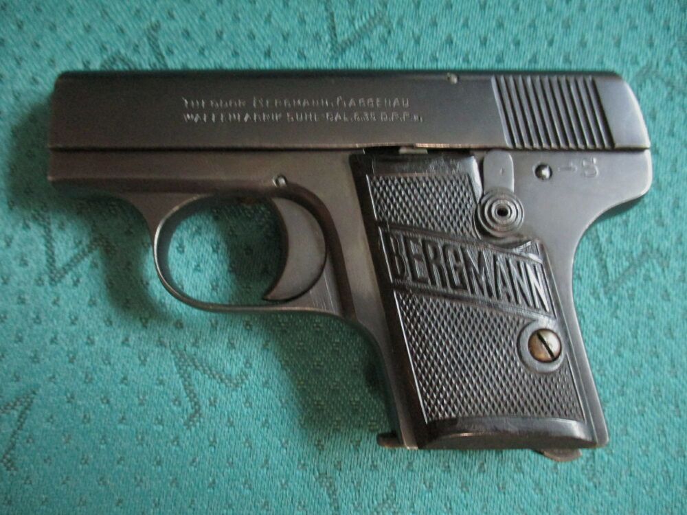 Pistola de 6,35 mm Bergmann Nº 2