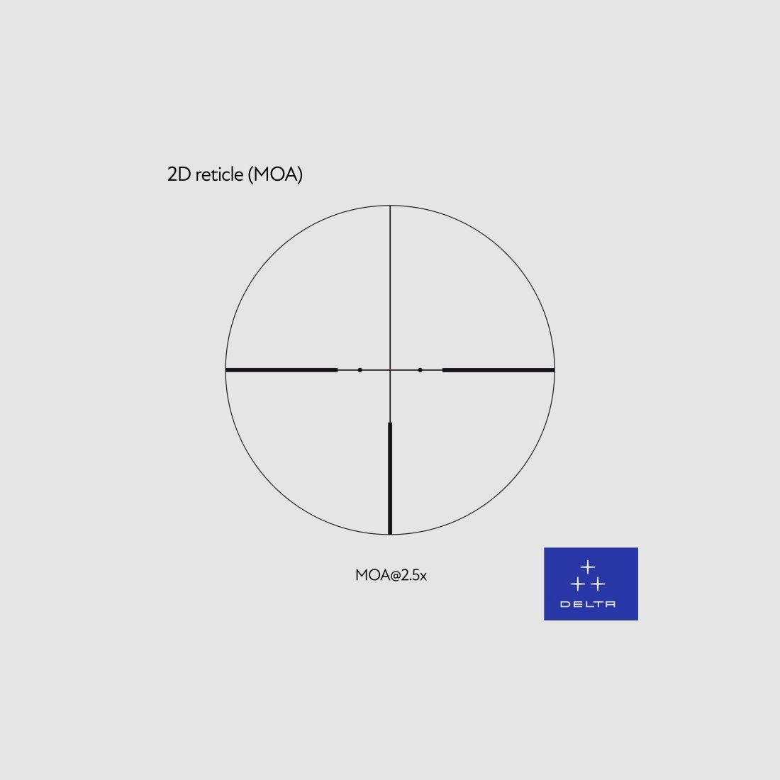 Delta Titanium HD 2.5-15x56 SF 2D 2023 DO-2457 riflescope, image 4 of 5
