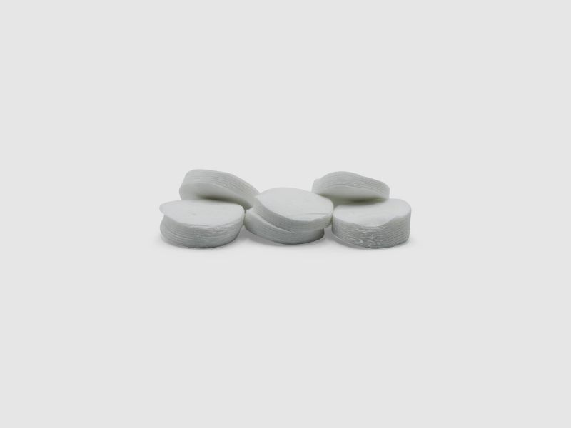 Parches de limpieza Otis de 2" para calibres pequeños .17 - .22 100 piezas