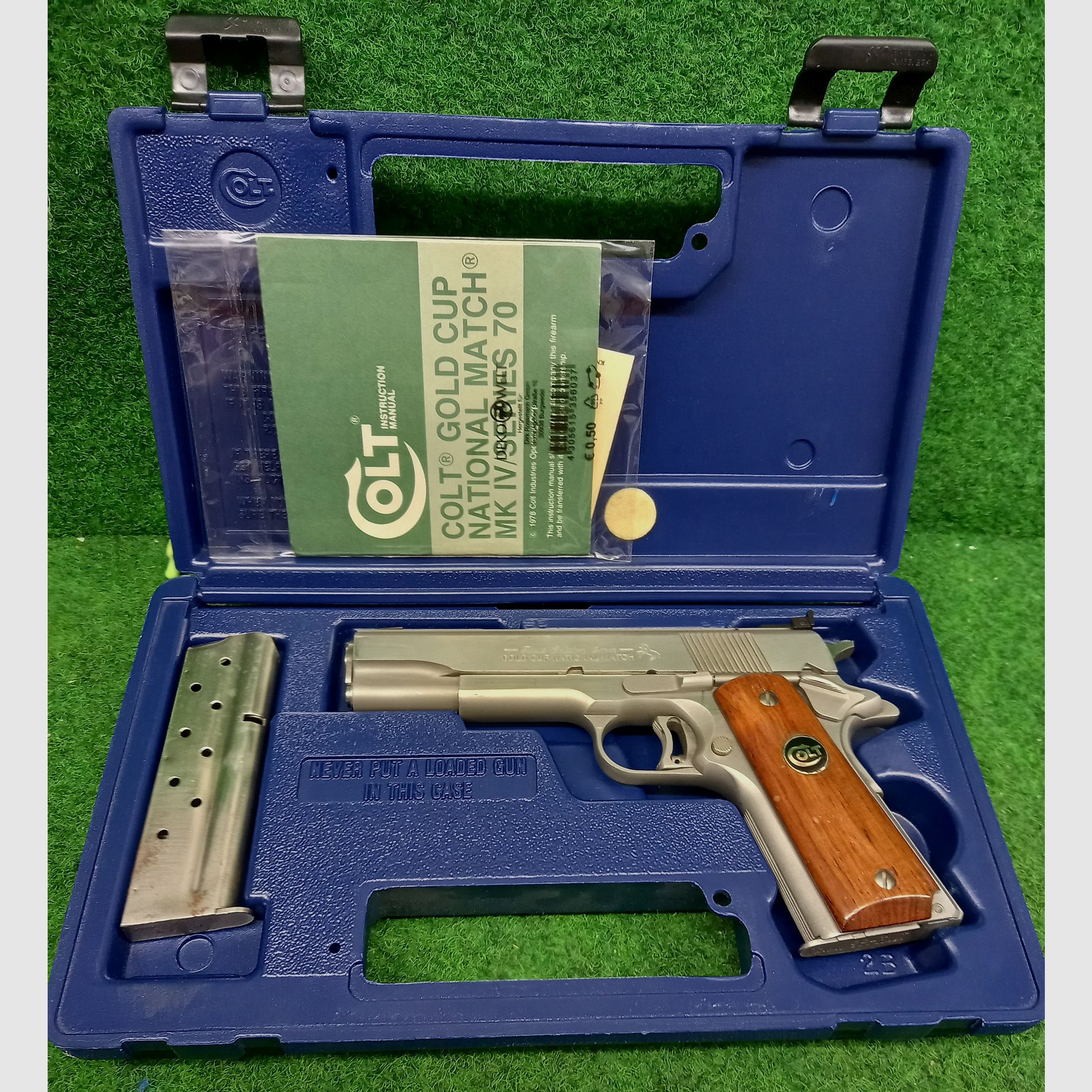 Colt Gold Cup National Match as First Edition in caliber 9mm Luger