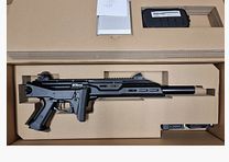 Carabine auto-chargée Scorpion Evo 3 S1 9mm Luger avec faux silencieux