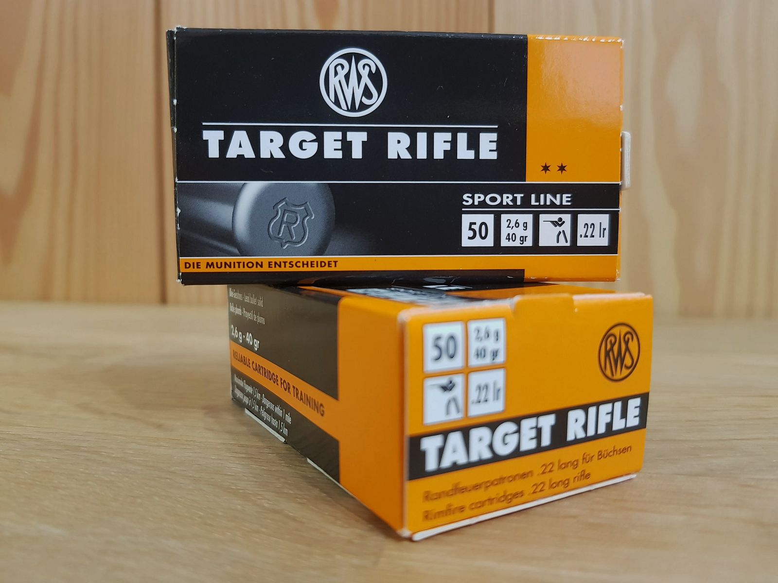 RWS AMMUNITION CAL. 22 LR TARGET RIFLE
