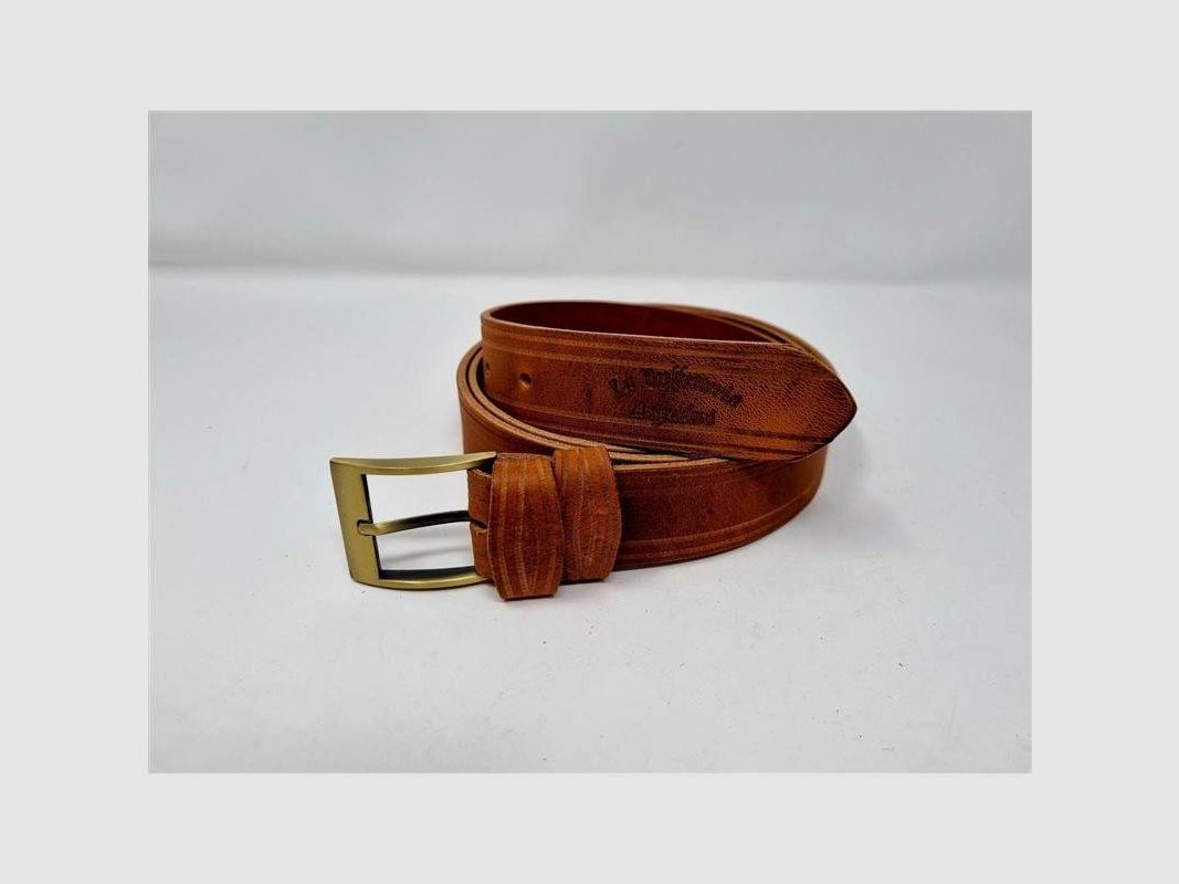 Gürtel Hose mm 35 aus Old Style Leder, Bild 1 von 2