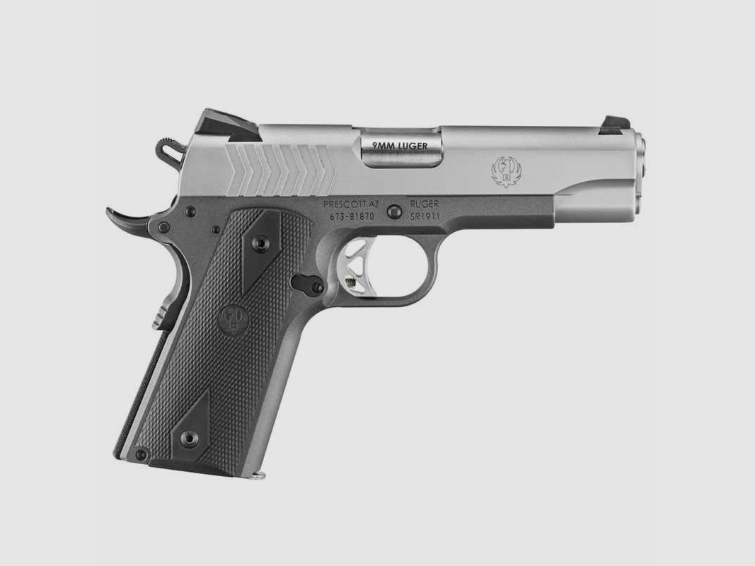 Pistole RUGER SR1911 Lightweight Commander - 9mm., Bild 2 von 3