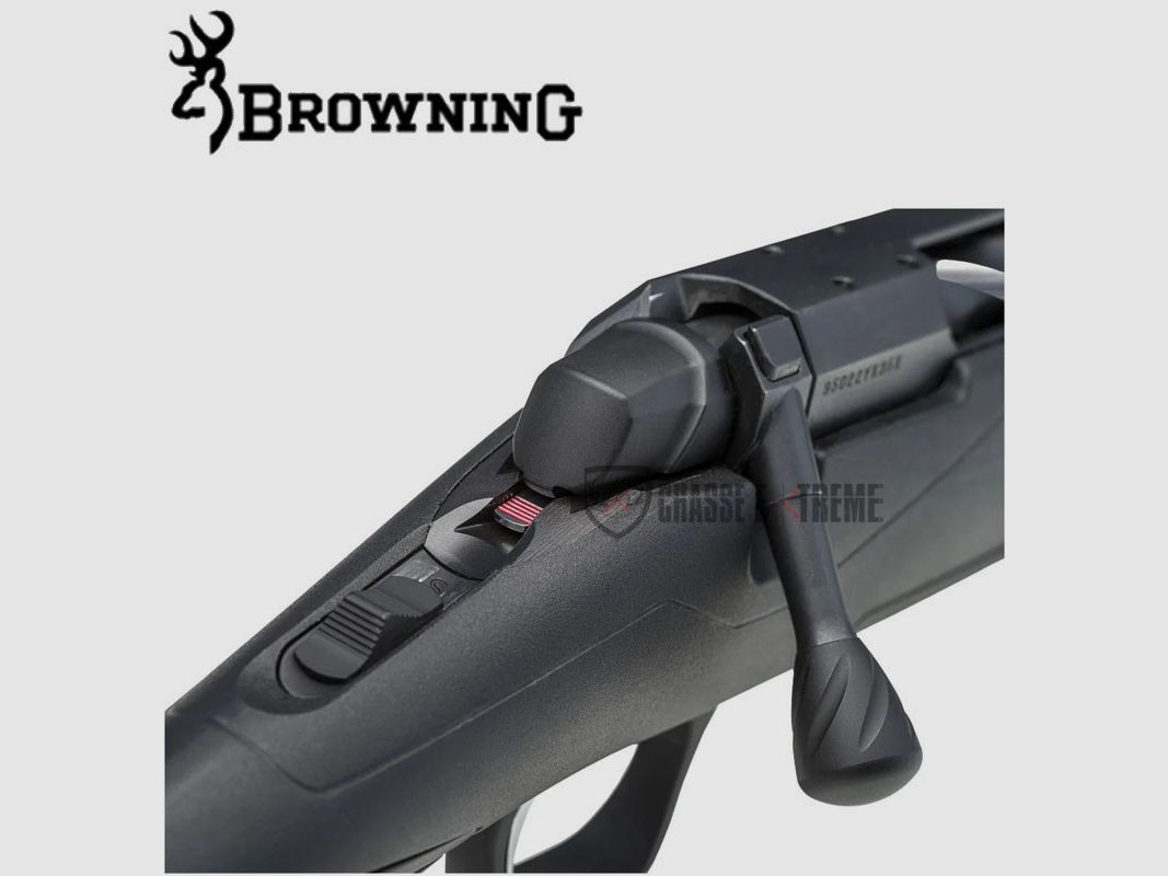 Büchse BROWNING X-Bolt 2 Nordic Varitech Schwarz verstellbar mit Gewinde 20", Bild 5 von 6