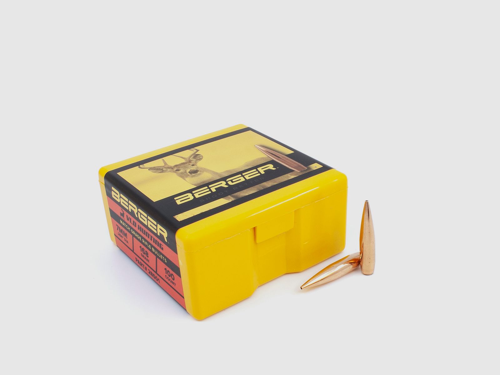 Berger Geschoss 7mm/.284 VLD Hunting 168GR 100 Stück