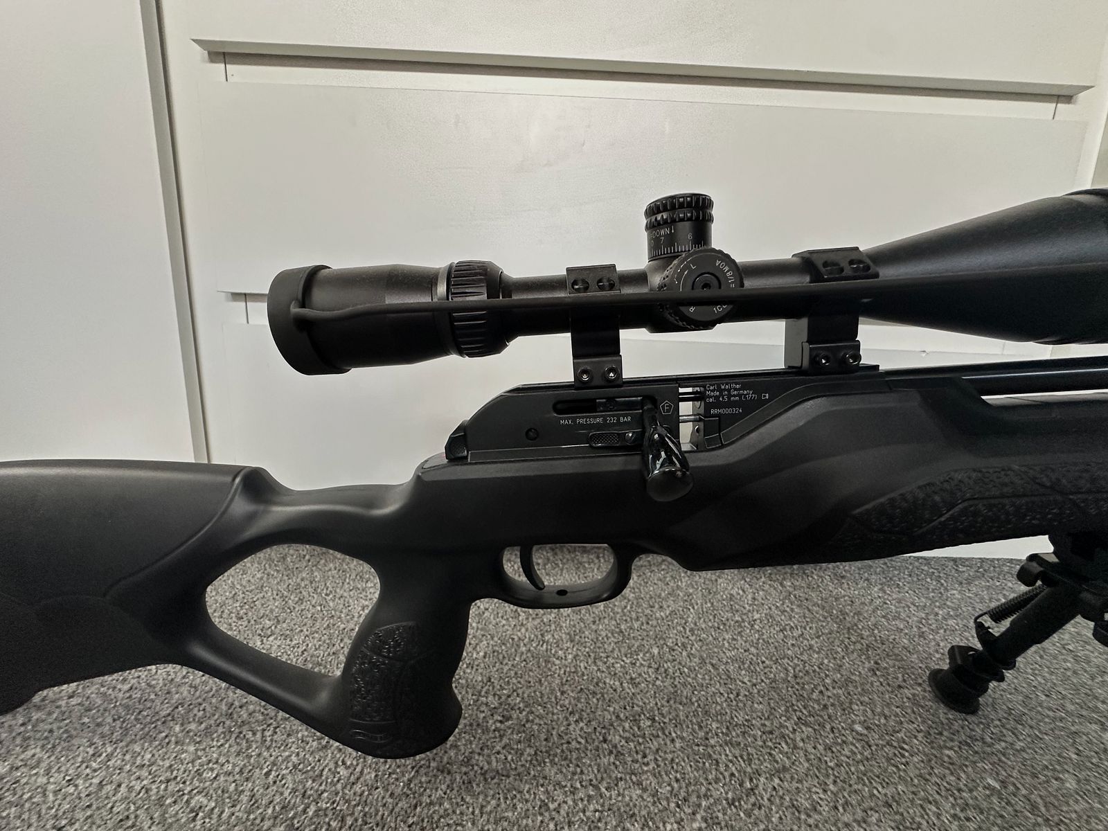 Walther Rotex Rm8 Varmint 7,5J avec beaucoup d’accessoires