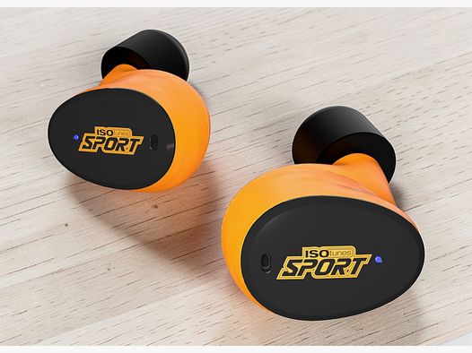 ISOTUNES Caliber In-Ear Ochrona Słuchu Pomarańczowy