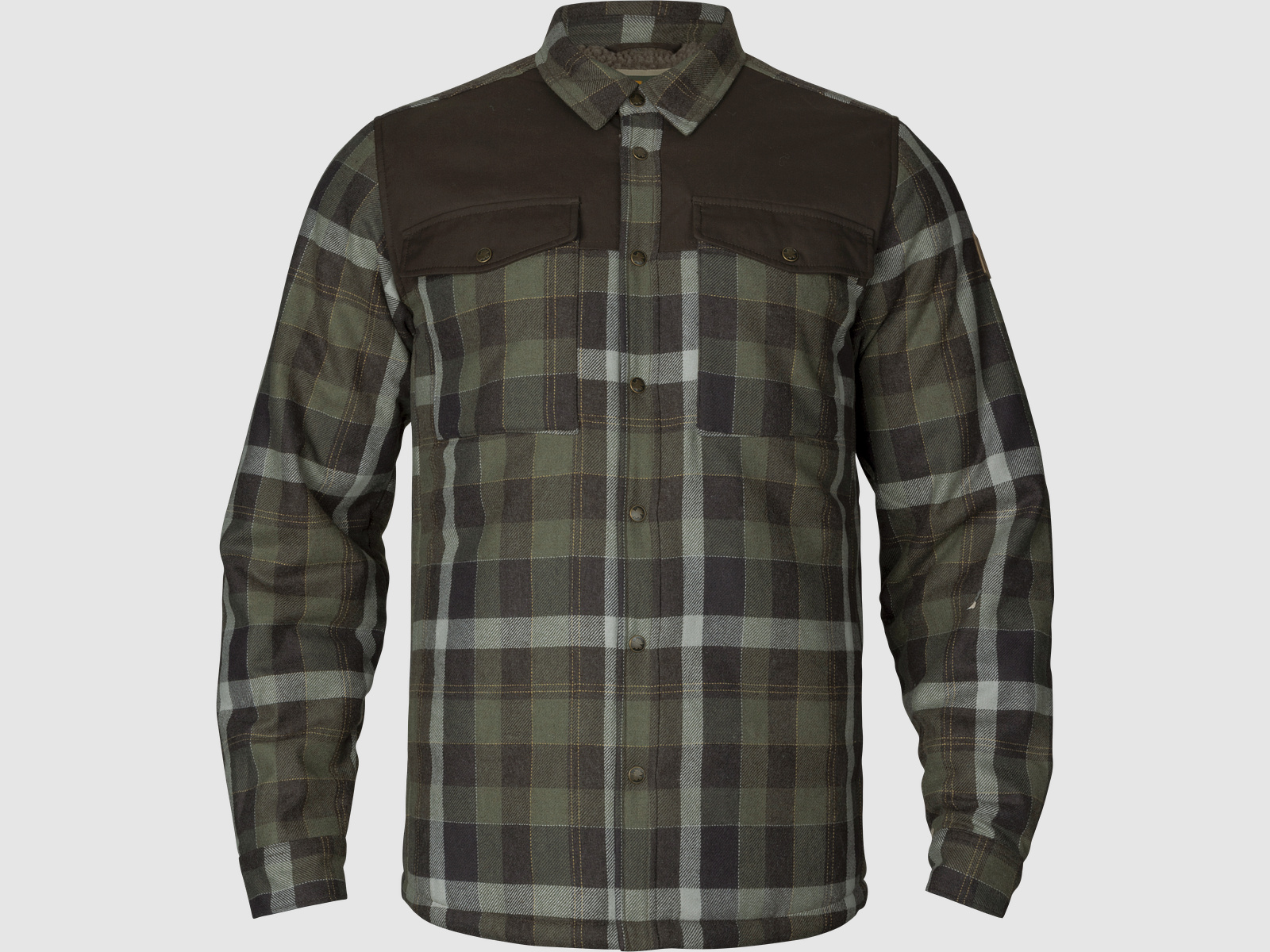 Härkila Asmund Insulated Wool Shirt Jacket Men Willow Green/Phantom XL