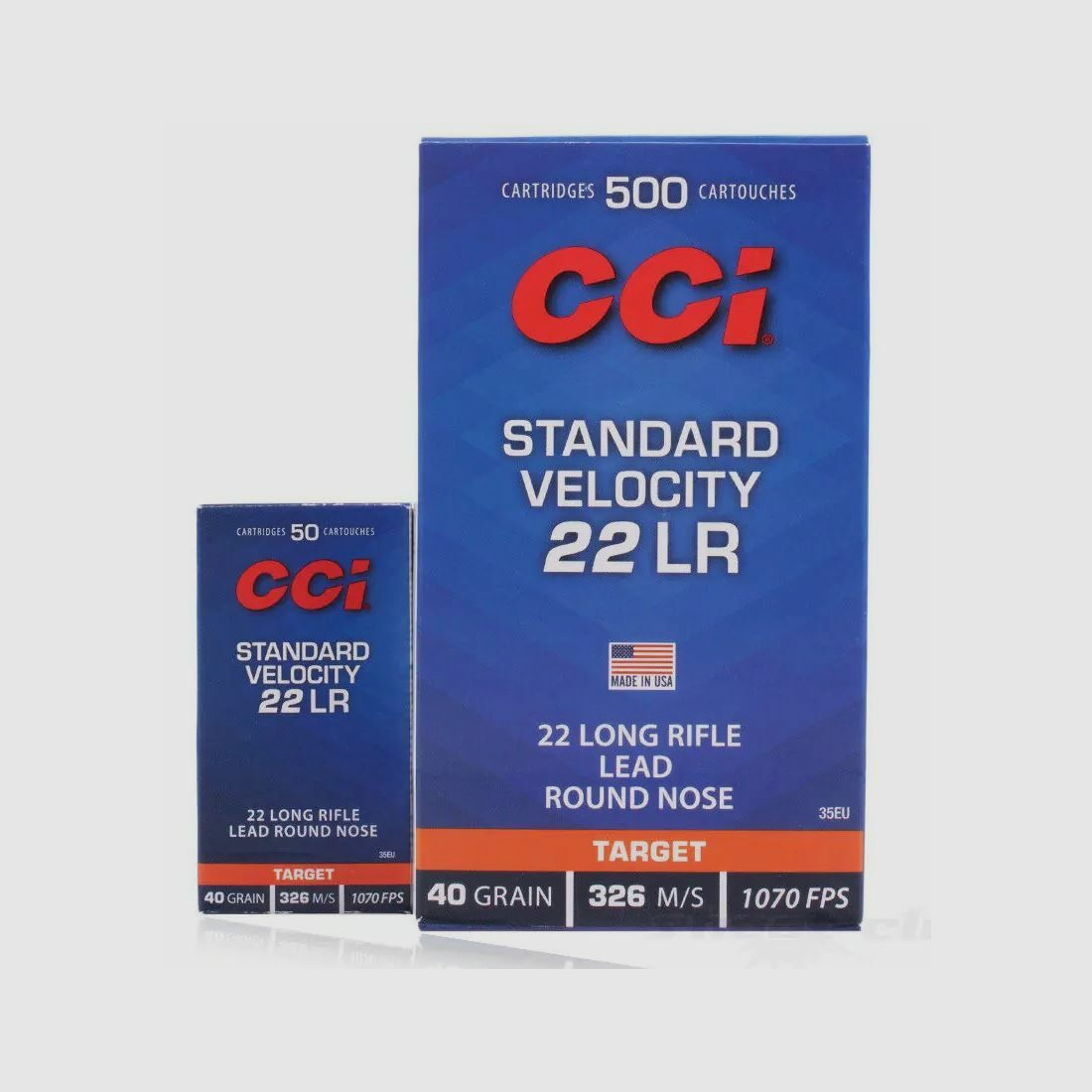 CCI Standard 40grs 500 Schuss