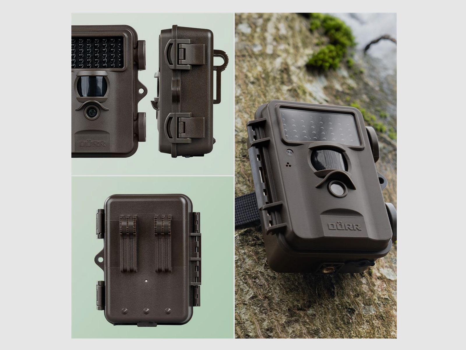 Door 204500 Surveillance Camera SnapShot Mini Black 30MP 4K