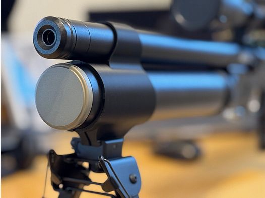 AEA HP Max MKII & BinTac T9 Bottle Clamp - Model 1 "laufumfassend" (Bipod Mount, Zweibein, Zweibeinmontage)