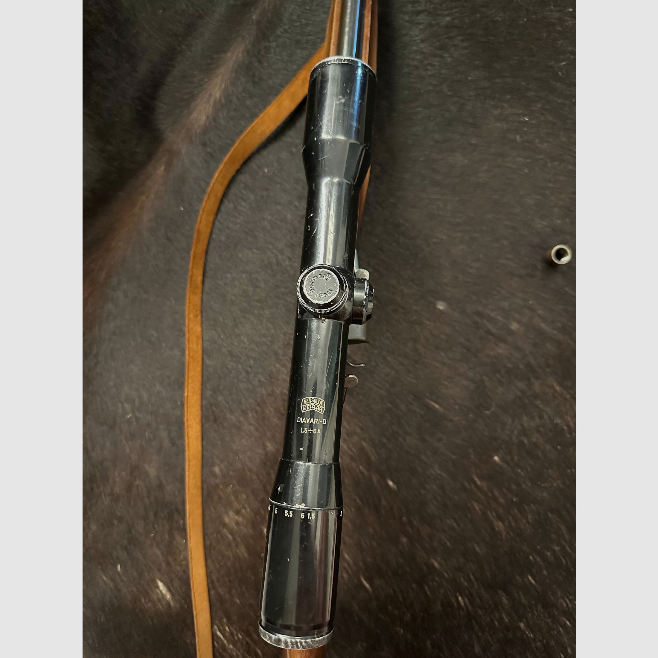 Anschütz 520/61 Selbstladebüchse KK-Gewehr .22lr – Mündungsgewinde, Hensoldt Diavari