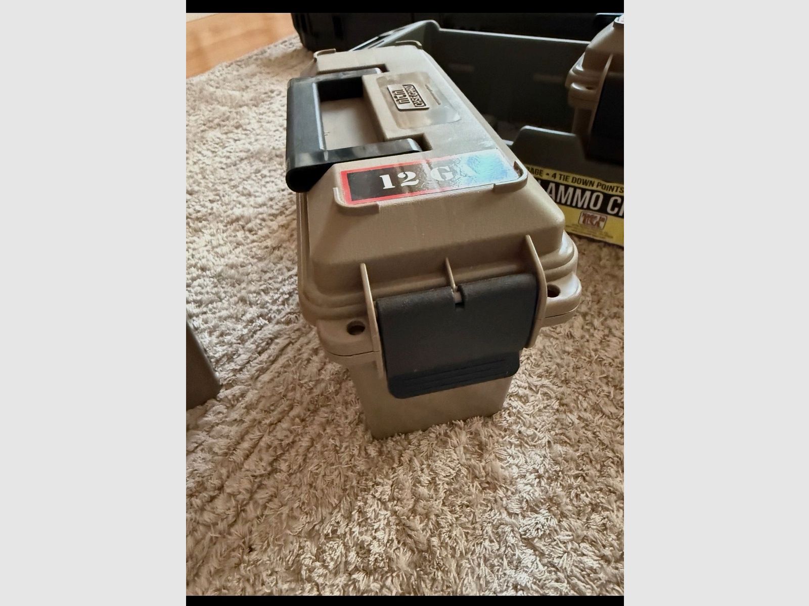 Ammunition box, transport box