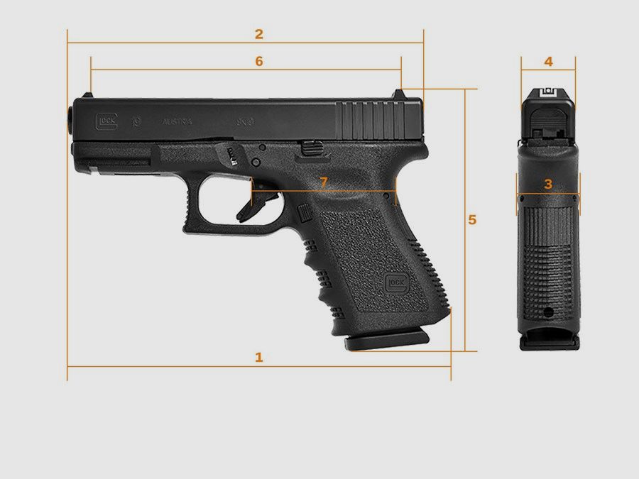 GLOCK 19 – Cal. 9 mm Luger