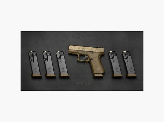 GLOCK 43X 9x19 Set de Pistolet PR (R/MOSK/FS/Coyote)