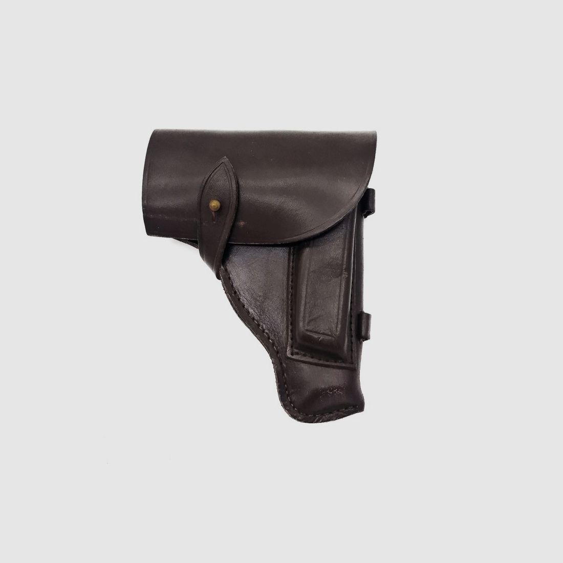 (außen) Makarov Originalholster aus rotem Leder, Bild 1 von 2