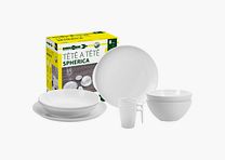 Set di piatti Spherica, 8 pezzi