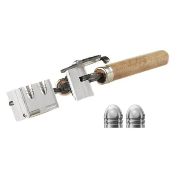 Mould für Rundkopfgeschosse mit doppelten Kavitäten Lee Precision 452-255-RFÊ #90358, Bild 1 von 6