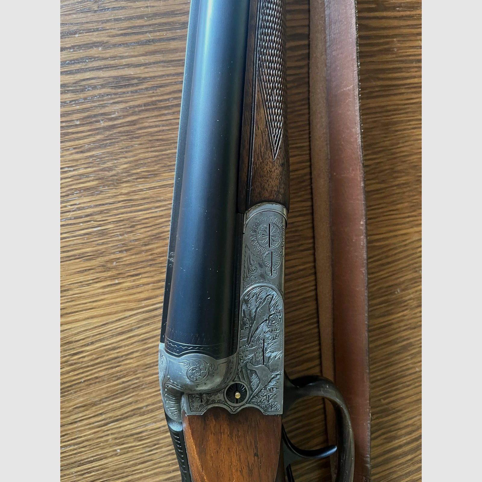 Simson Doppelflinte Kaliber 12/70, Bild 2 von 4